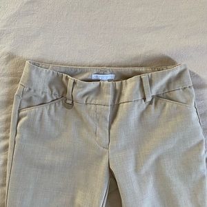 Y2K low rise cream trousers